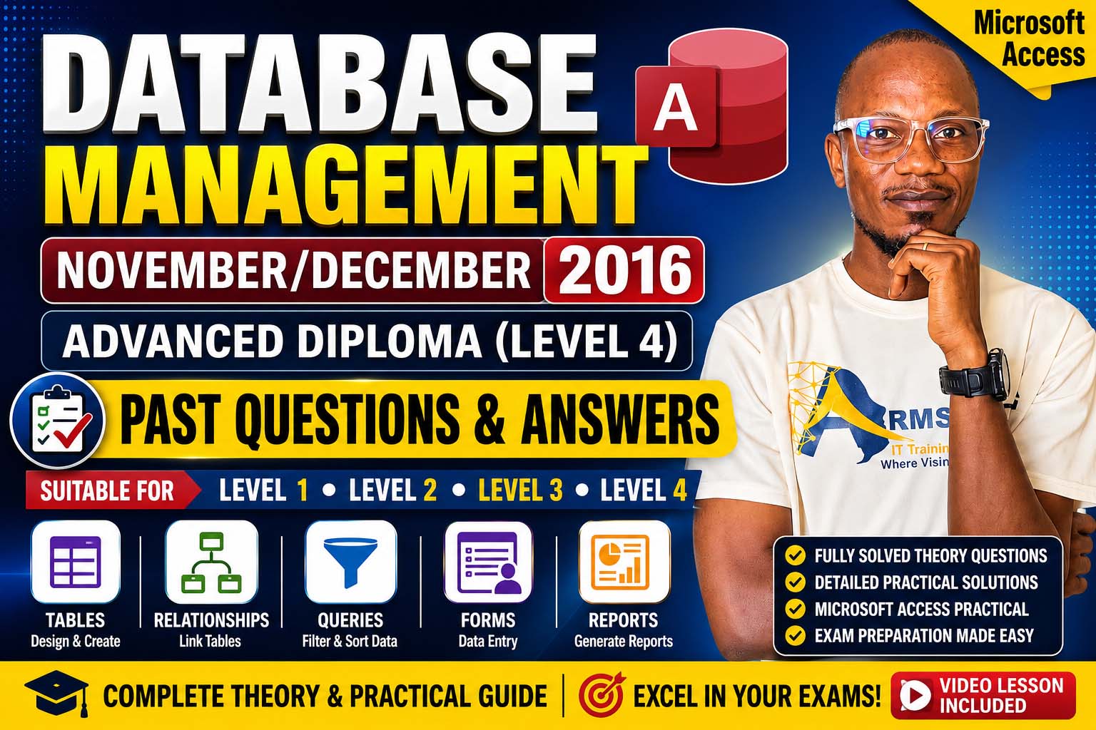 Database Management  Advanced Diploma Level 4 Nov Dec 2016